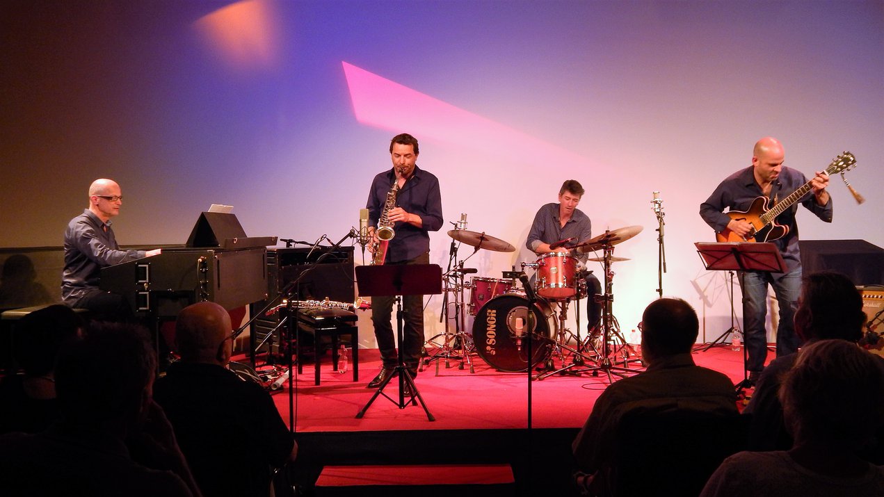 Sébastien Texier Quartett am 24.06.2017 bei Campus Jazz