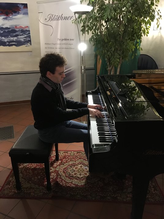 Blüthner Classics mit Jonathan Fournel am 02.02.2018 in Colditz