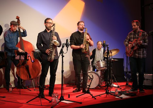 Perssons Sexa am 14.01.2017 bei Campus Jazz