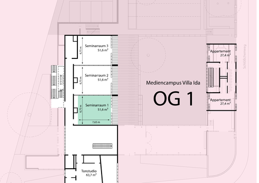 Mediencampus OG1 Seminarraum 1