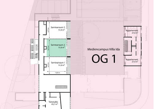 Mediencampus OG1 Seminarraum 2